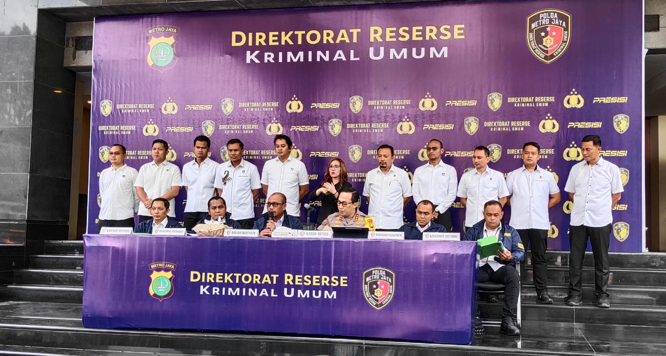 Polda Metro Jaya Ungkap 382 Kasus Kriminal dalam Operasi Pekat Jaya 2025