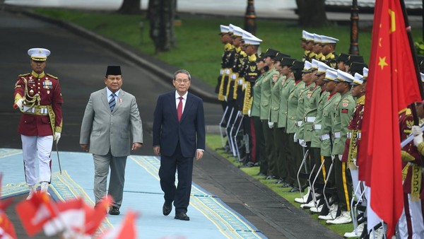 Minggu 25 Mei 2025, Prabowo Bertemu PM China Li Qiang di Istana